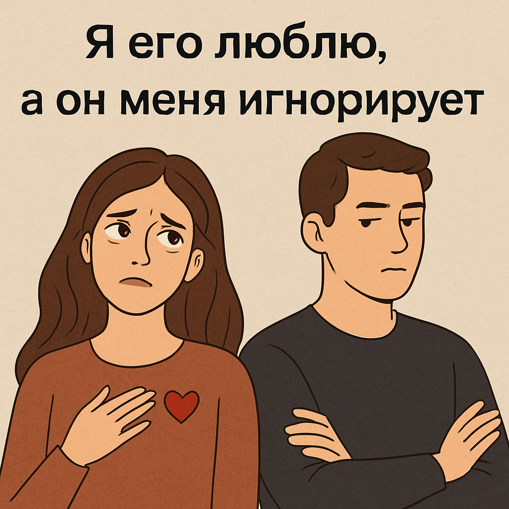 💔Он мной пренебрегает, не отвечает на звонки, пропадает… А я всё равно люблю.