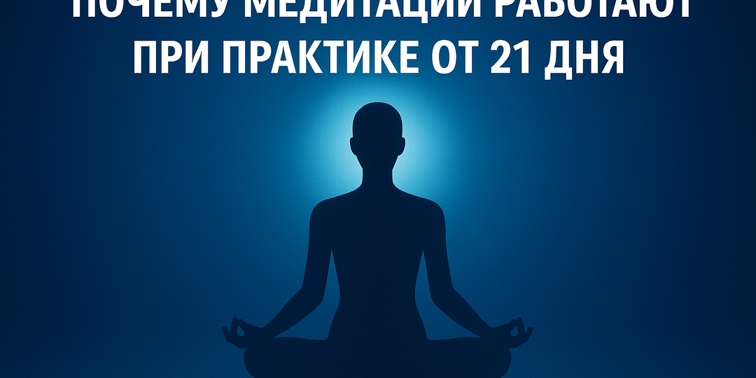 Почему МЕДИТАЦИИ действительно работают — но ТОЛЬКО при регулярной практике от 21 дня?