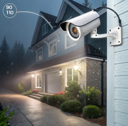 Угол обзора камеры видеонаблюдения