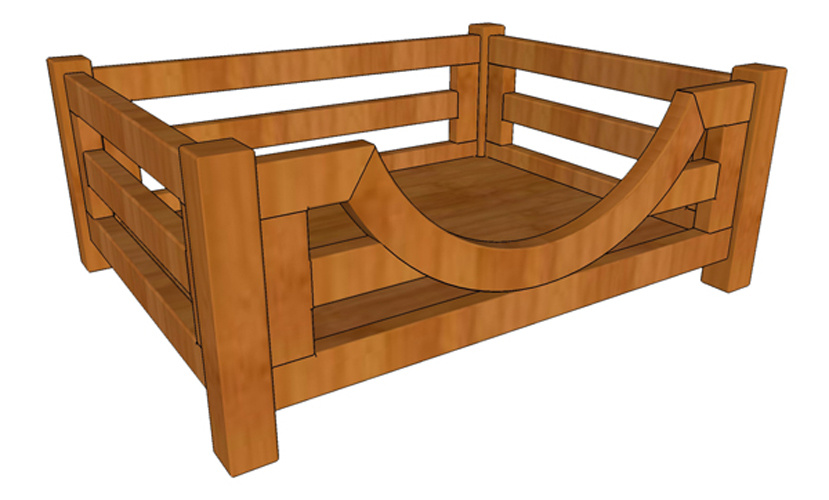 3D-модель, выполненная в программе SketchUp