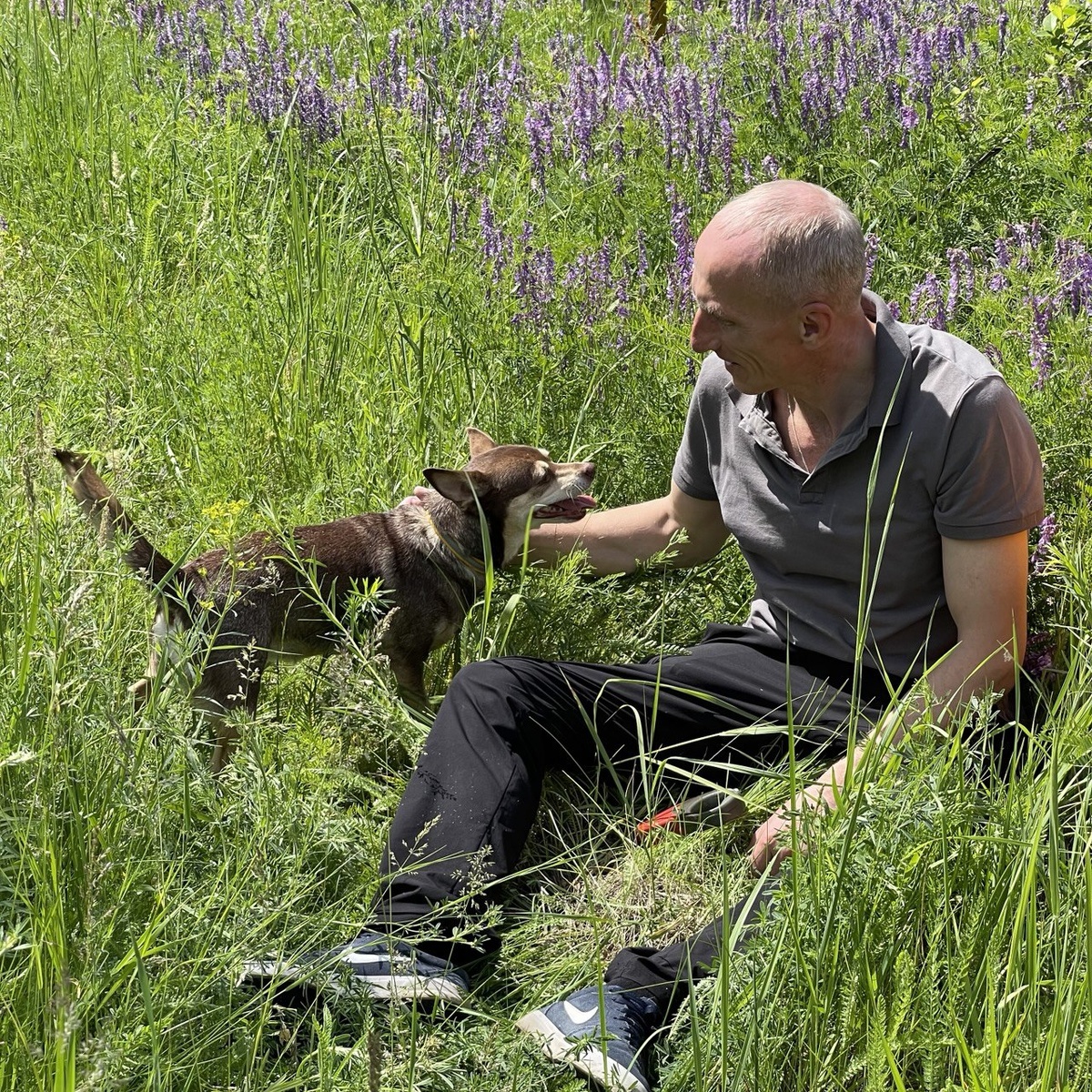 Собака Габби тупиковая лайка. фото сделано Шевцовой Людмилой 