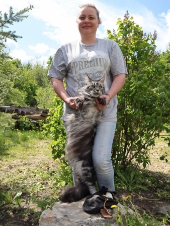 Мы с Эльзой на прогулке