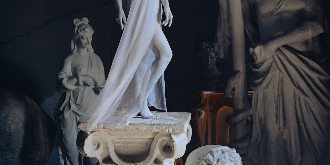 🗽История создания фотосессии со статуей