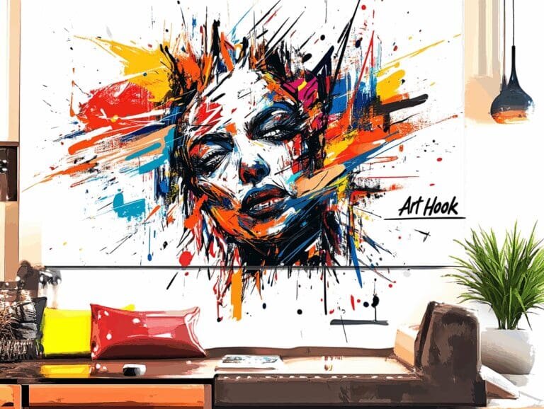    Авторская картина в интерьере: как выбрать уникальное произведение искусства, которое преобразит ваш дом и отразит вашу индивидуальность Art-Hook.Ru