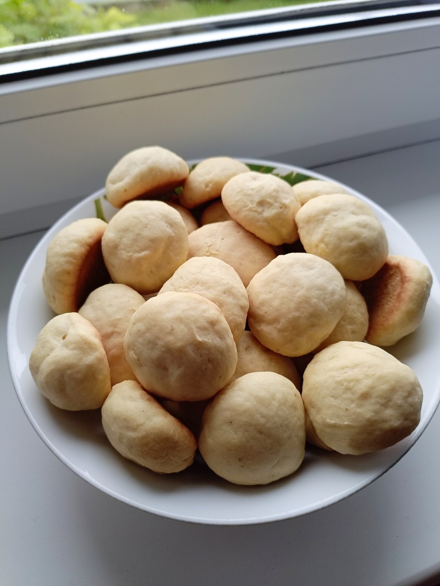 Печенье на йогурте. Фото автора 