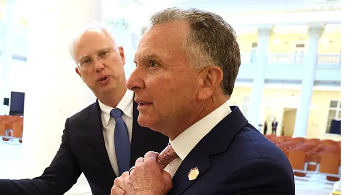    Спецпосленник президента США Стив Уиткофф (на первом плане).