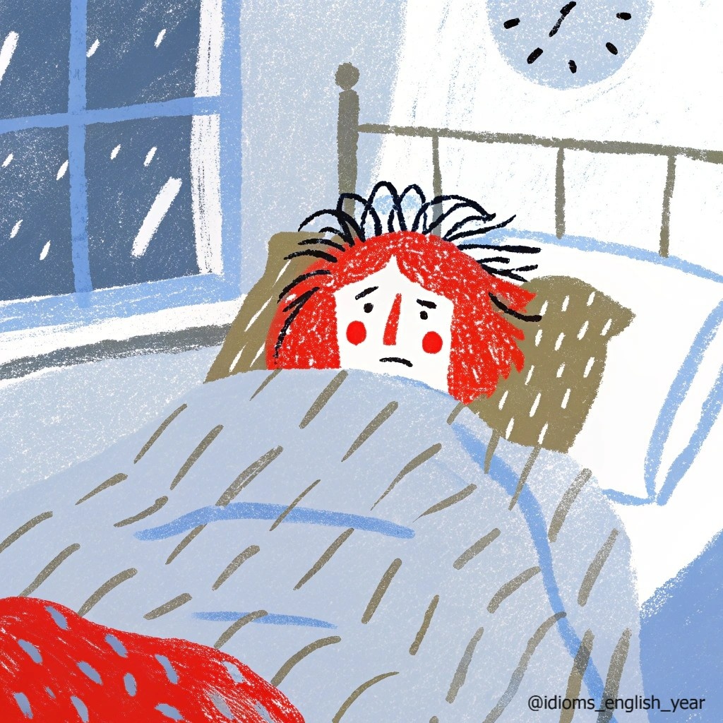 Английская идиома  "Wake up on the wrong side of the bed"