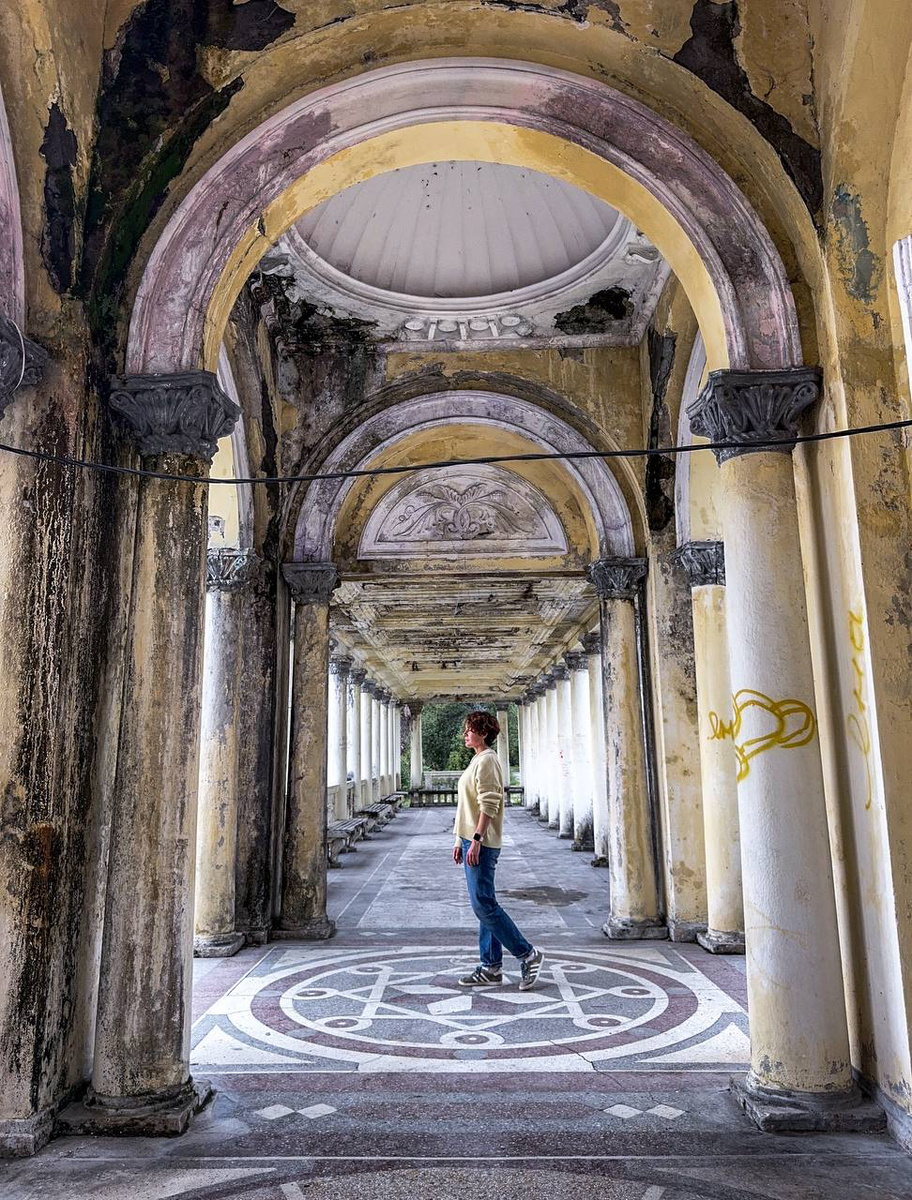 Вокзал Гагрипш. Фото автора