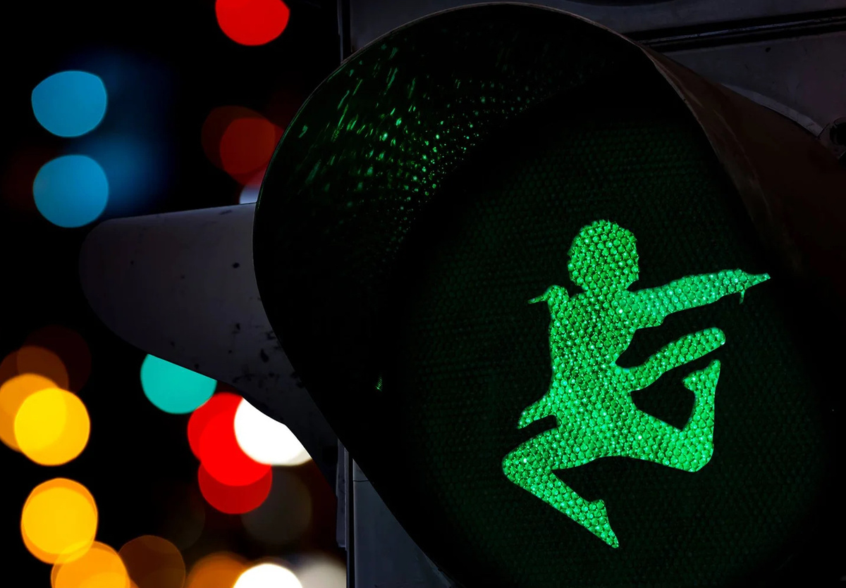 Светофор с грузинским акцентом