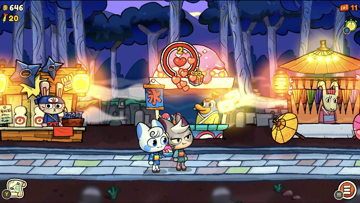    Галерея игры Kimono Cats