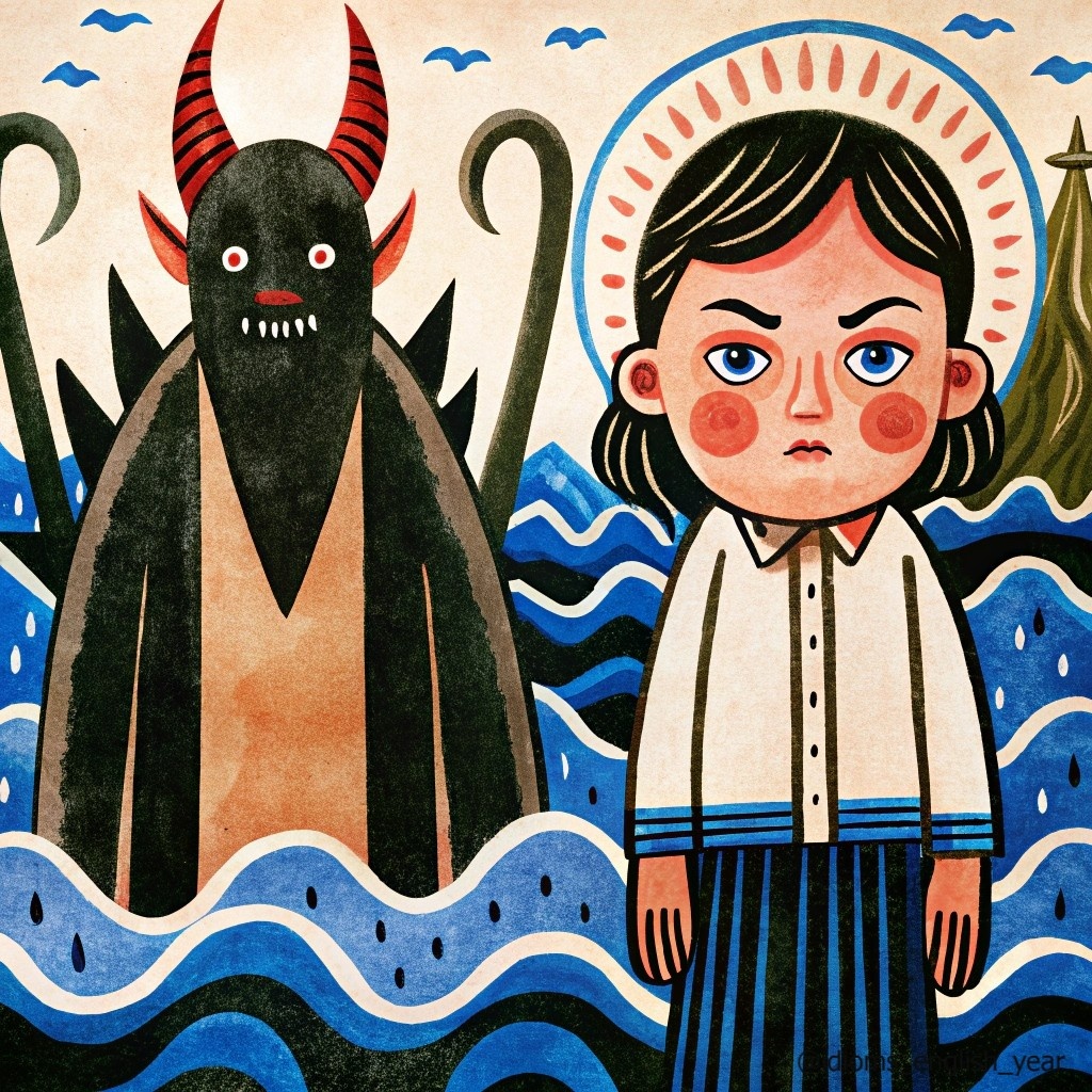 Английская идиома "Between the devil and the deep blue sea"