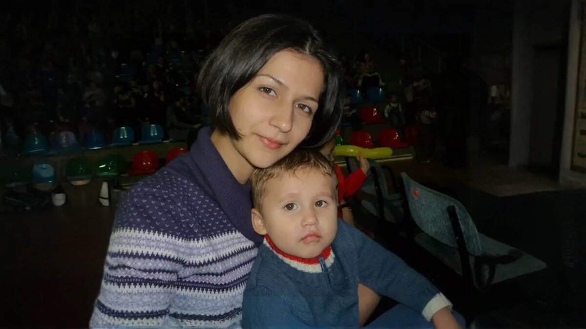 Анастасия с сыном