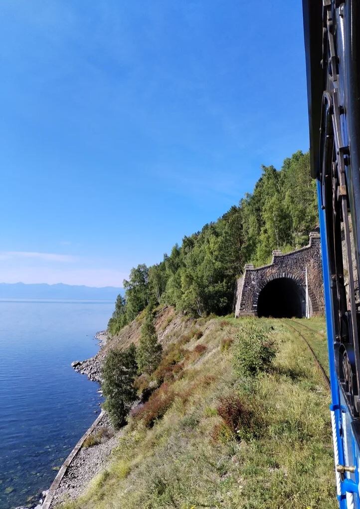 Тоннель КБЖД у станции Киркирей.