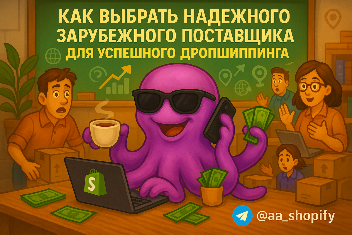    Как выбрать надежного зарубежного поставщика для успешного дропшиппинга на Shopify: практические советы и проверенные стратегии aa_ecom