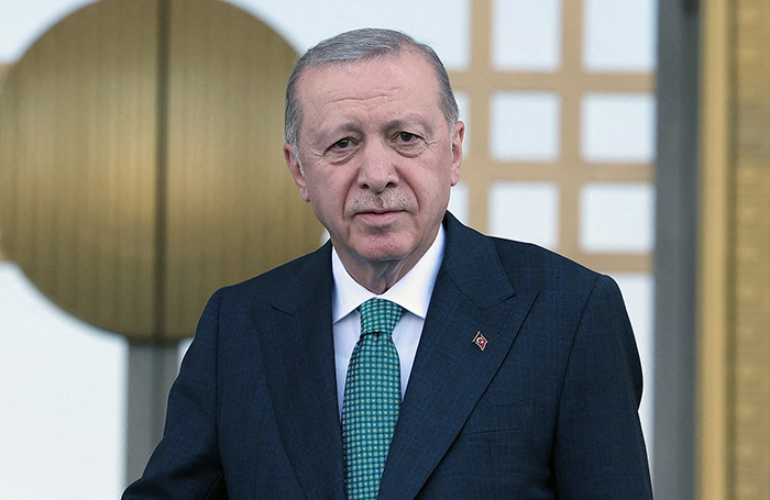    Президент Турции Реджеп Тайип Эрдоган.Mustafa Kamaci/Presidential Press Office/Reuters