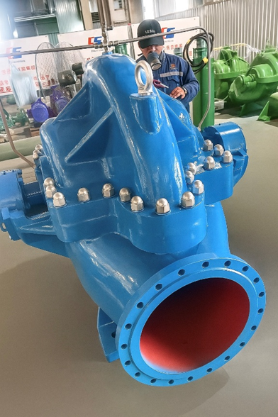 На фото: оборудование Double suction pump 500SOM-100C