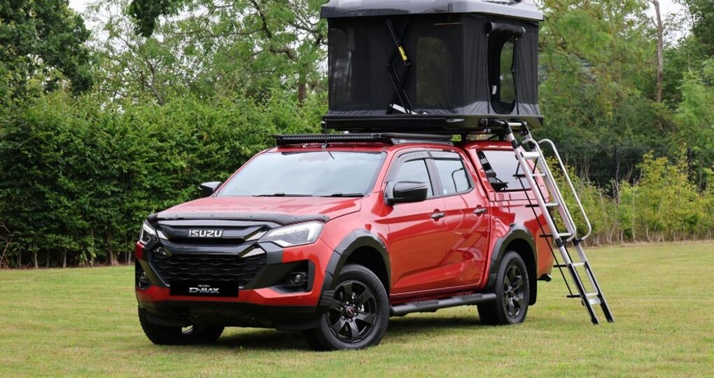 Электро-тент ARB Altitude для Isuzu D-MAX: стиль и автоматизация для путешествий
