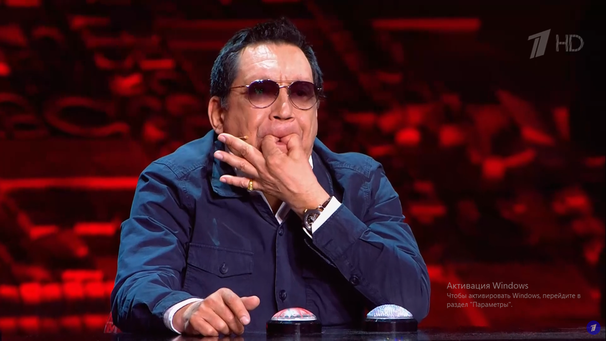 Кадр передачи. Фото автора. 