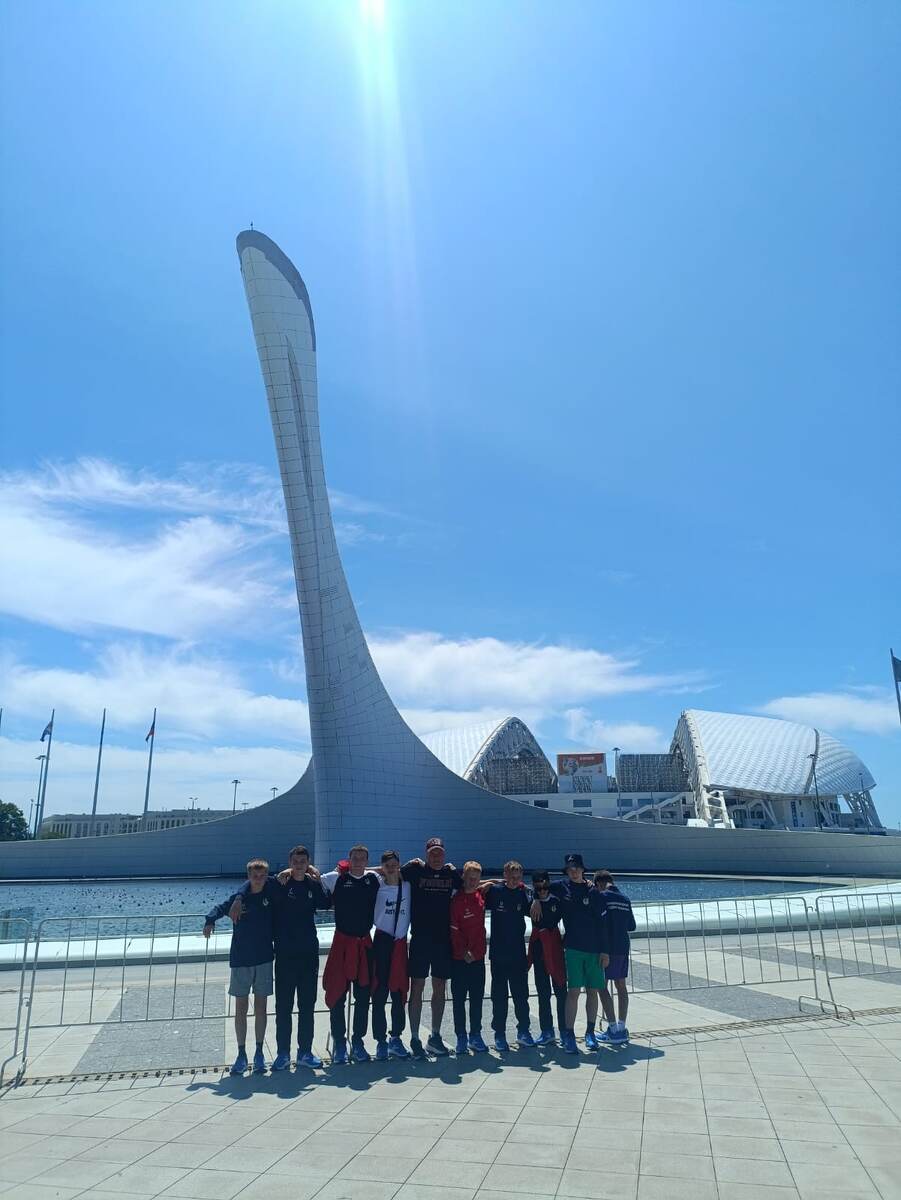 Команда "Патриоты" на финальном турнире. 