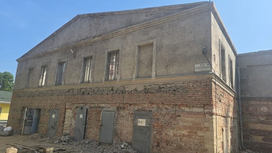    Здание на улице Володарского, где планируют приспособление под общепит и ретейл Автор фото: Глава администрации Гатчинского муниципального округа Людмила Нещадим