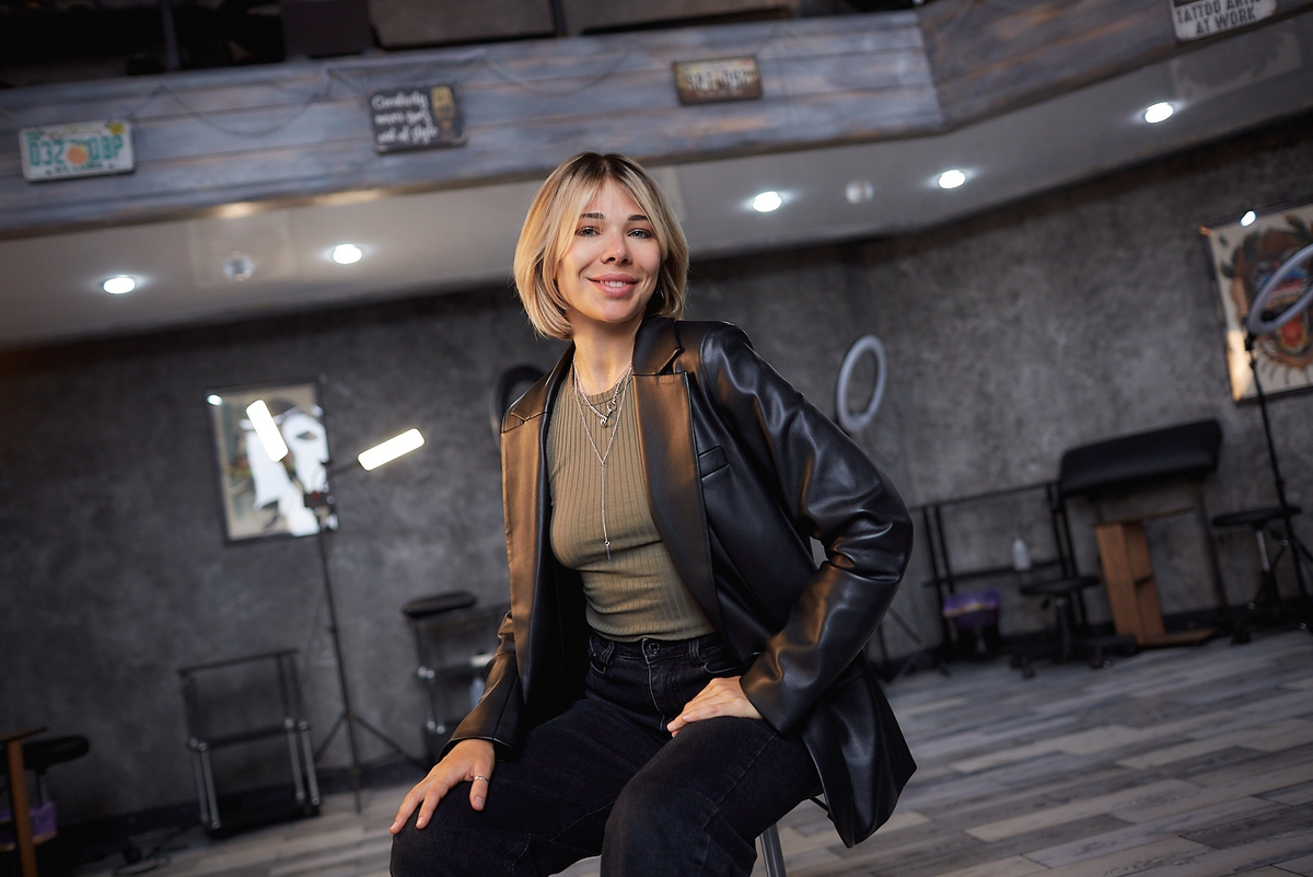 Ваш будущий тату-мастер Анастасия)