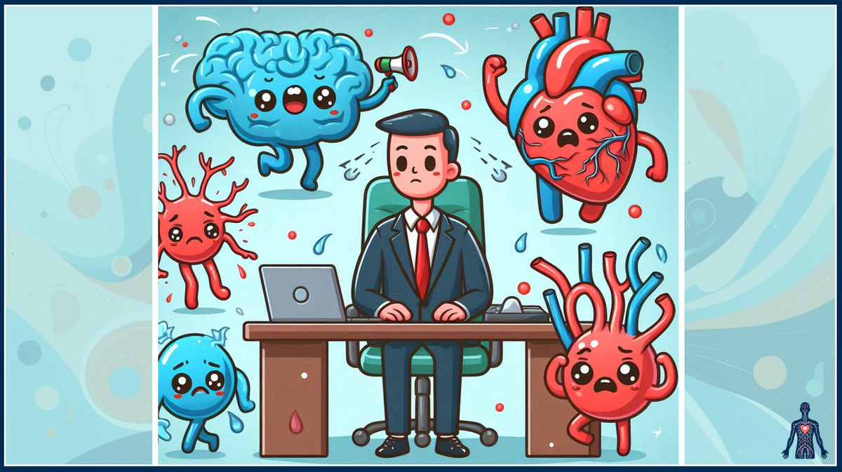 Человек за рабочим столом