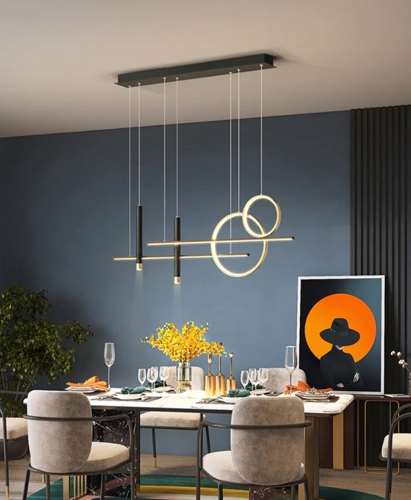 Подвесная дизайнерская светодиодная люстра с кольцами "Законы физики" - https://mos-lustry.com/products/podvesnaya-lyustra-zakony-fiziki-8945424.html