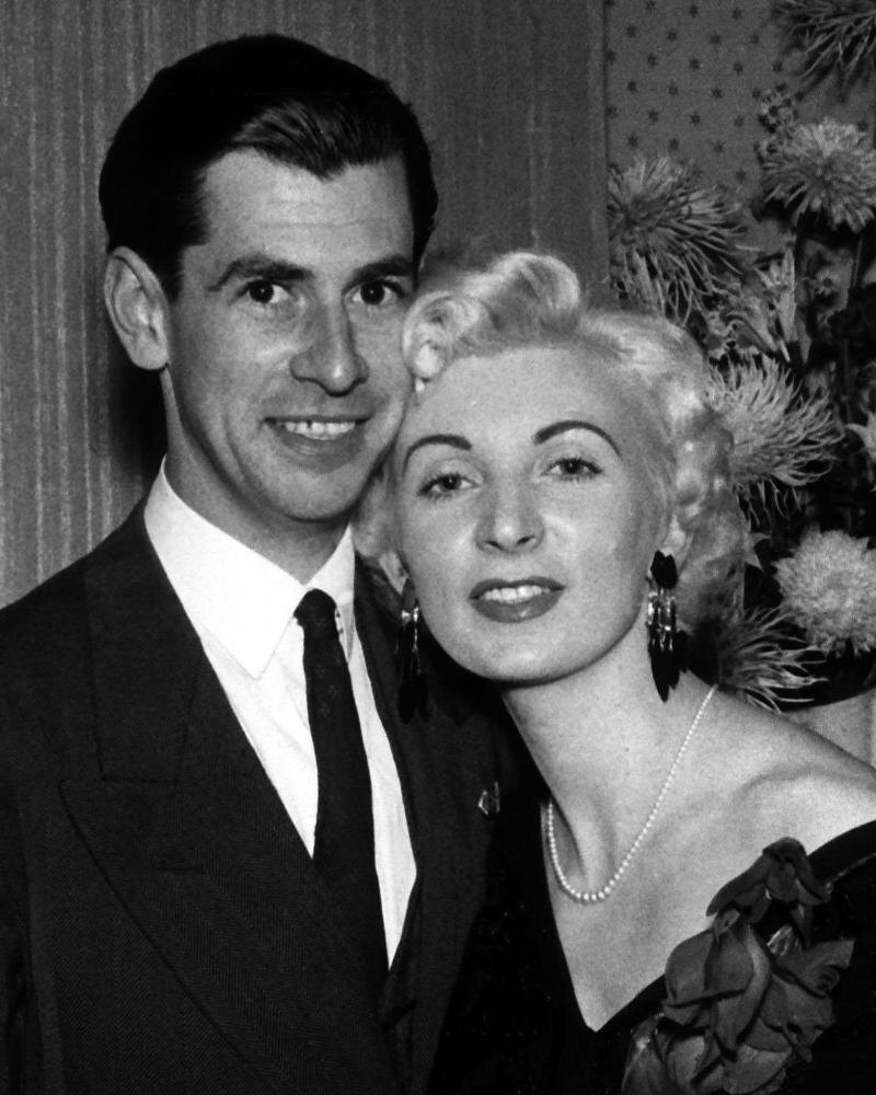 Рут Эллис с Дэвидом Блейкли