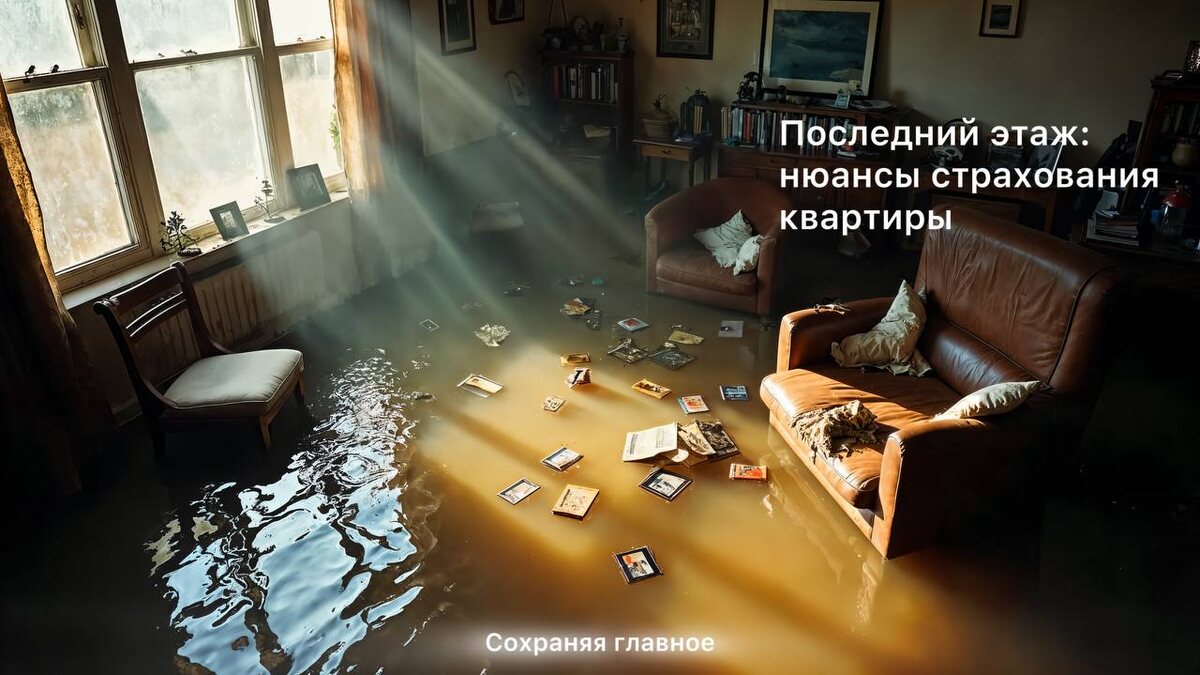 Последний этаж: про нюансы страхования квартир на последних этажах | фото Freepik