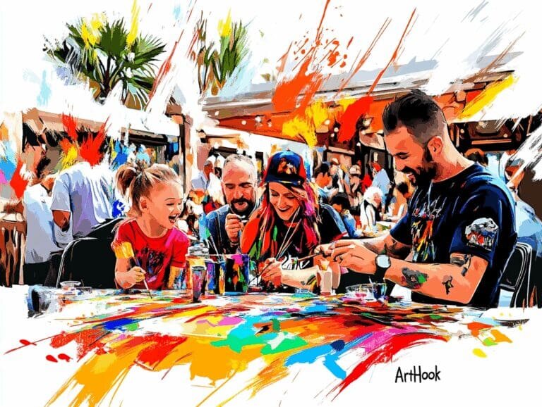    Совместное рисование на свадьбе: создайте уникальное произведение искусства и незабываемые воспоминания для вас и ваших гостей Art-Hook.Ru