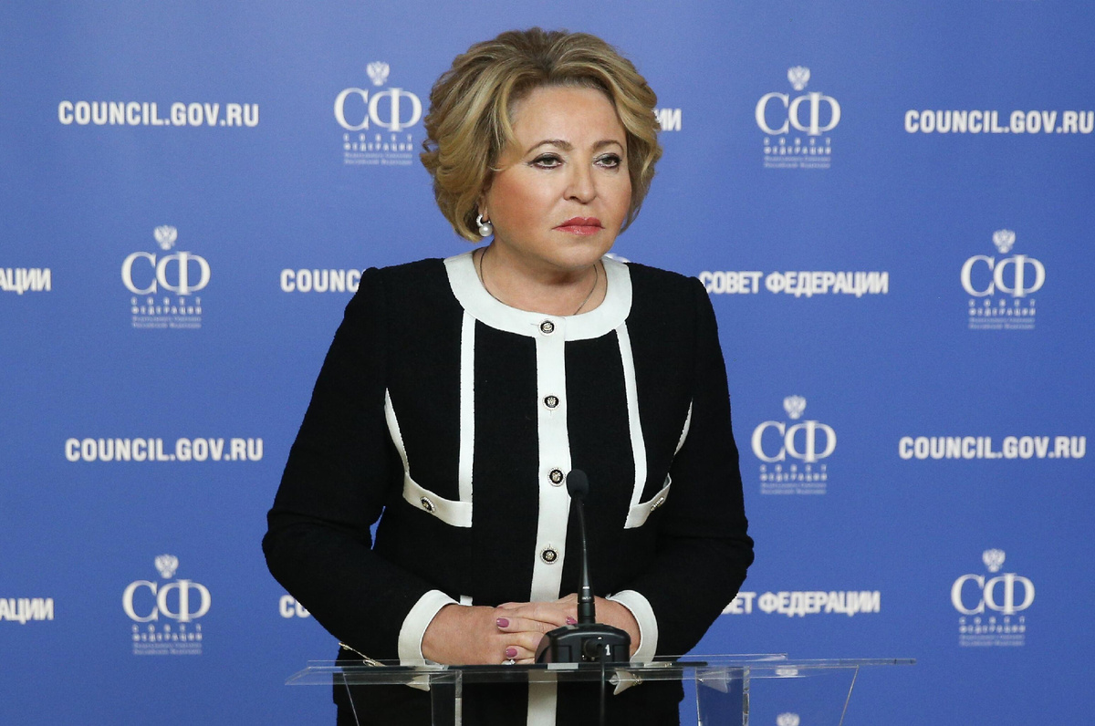 Валентина Матвиенко © Sputnik/Пресс-служба Совета Федерации РФ
