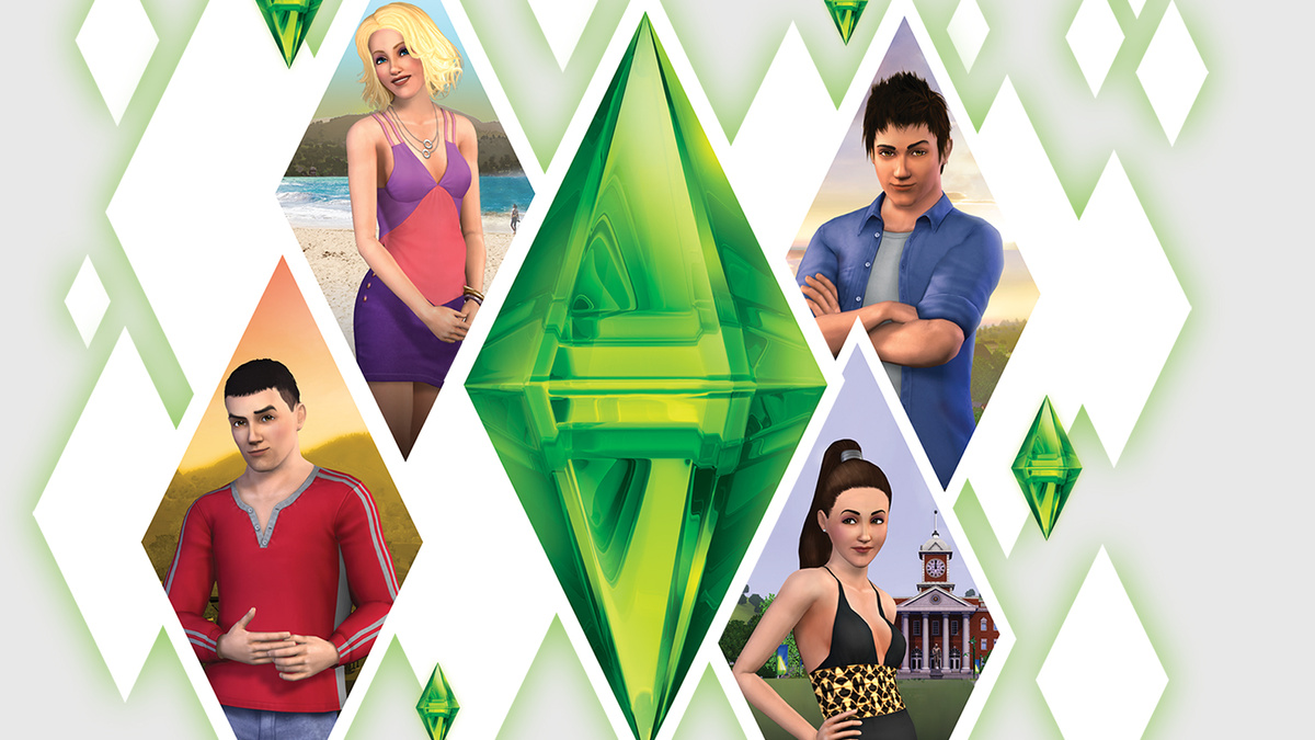 Официальное изображение переиздания The Sims 3