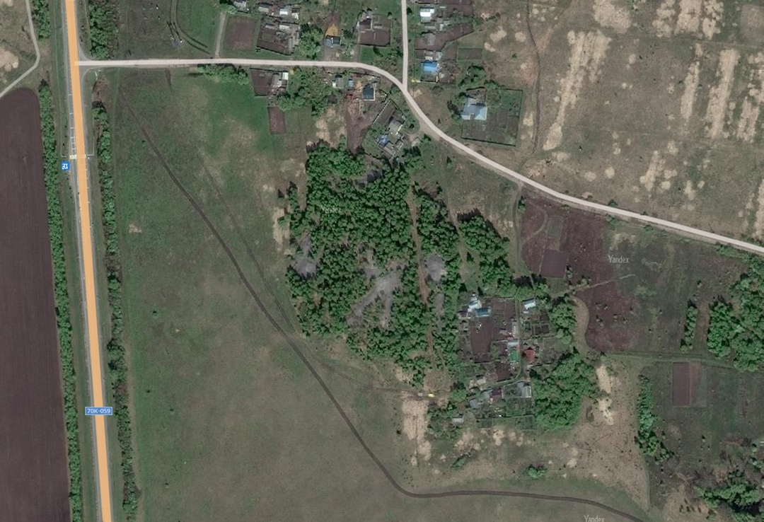 Фрагмент карты Яндекс