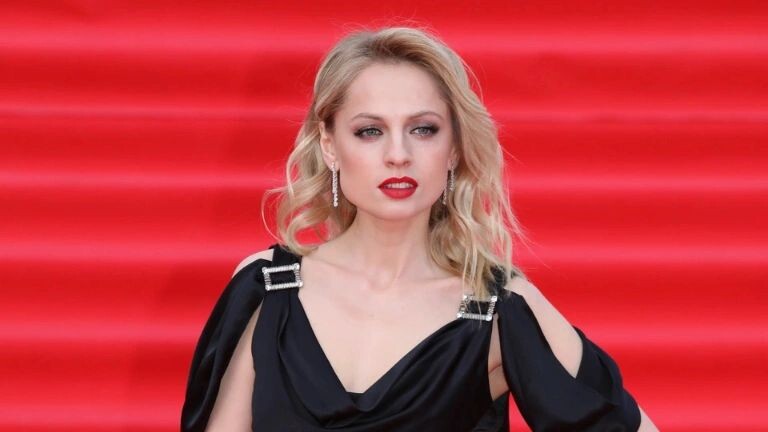    Актриса Янина Студилина на 43-м Московском международном кинофестивале. Апрель 2021 г. Фото: Olga Sushkova/Shutterstock/Fotodom