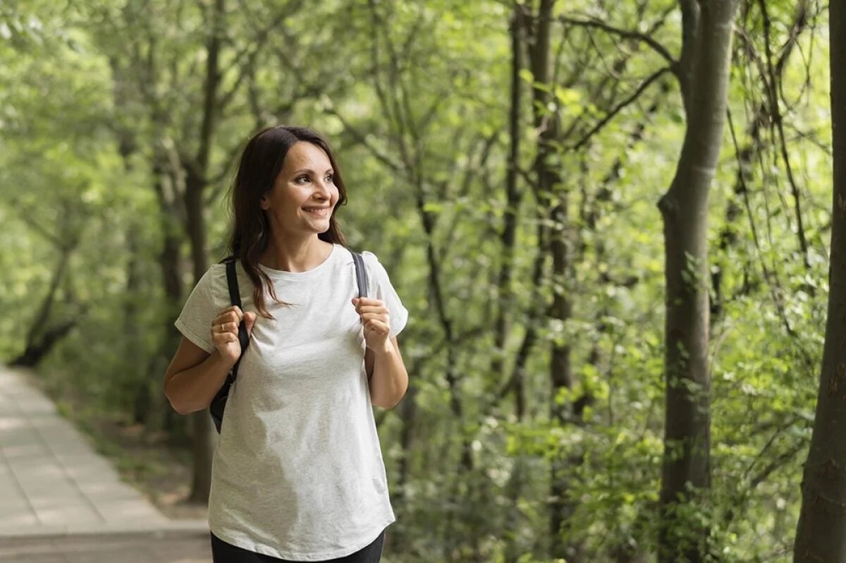    Учёные выяснили, что 15 минут на природе в день могут улучшать психику