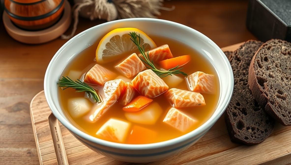 Уха из горбуши