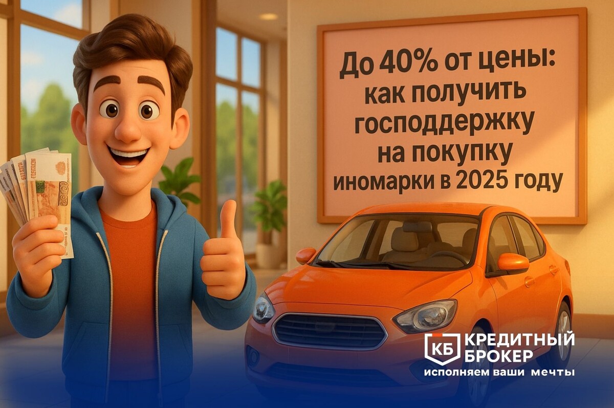 Как получить господдержку на покупку автомобиля