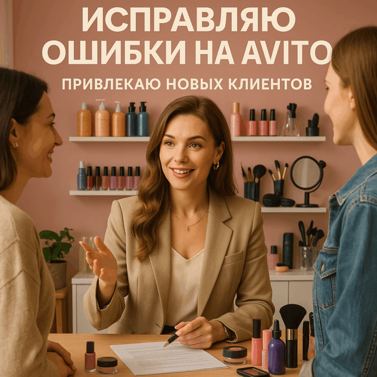    Как поднять продажи бьюти-услуг на Авито: разбор типичных ошибок и успешные примеры изменений admin