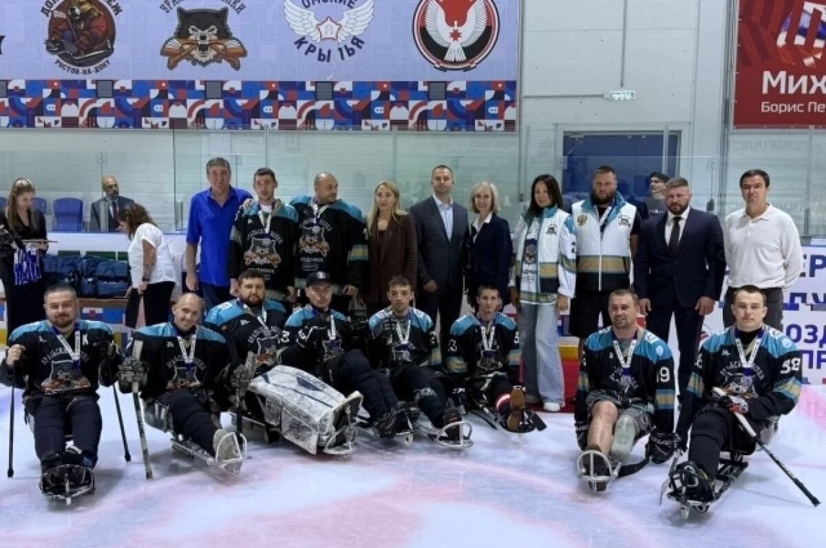    В Туле завершились Всероссийские соревнования по следж-хоккею