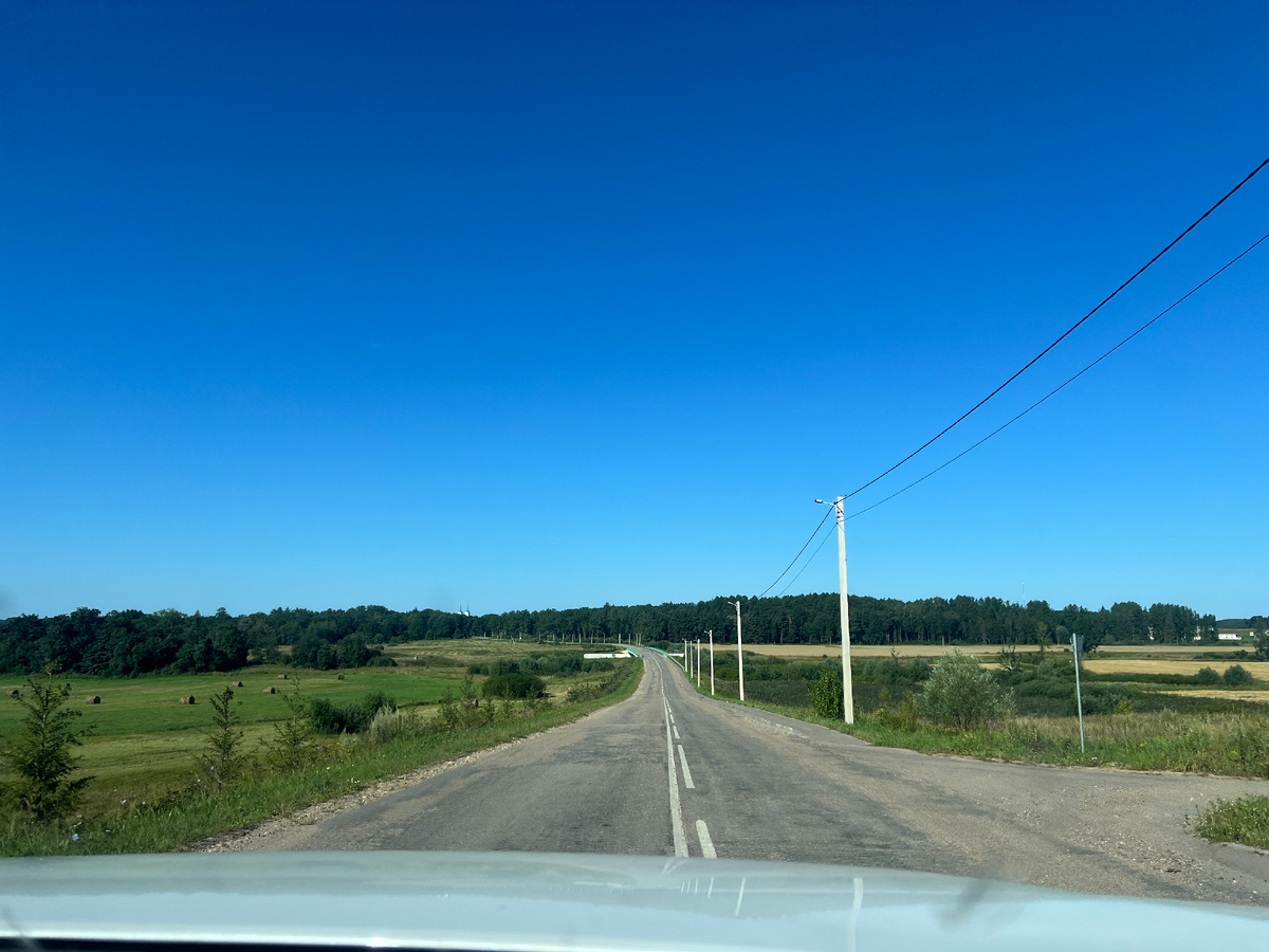 Дорога к санаторию