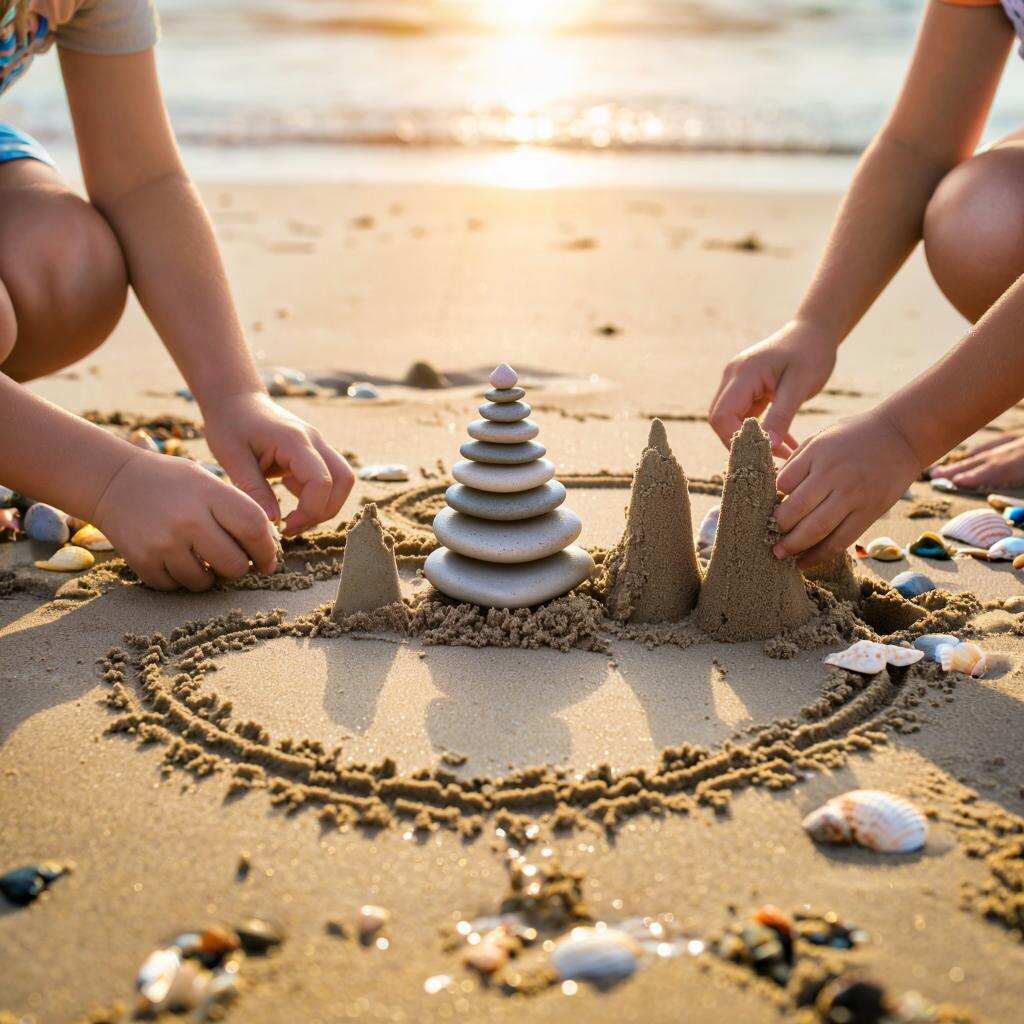 То, как он строит замок, сортирует ракушки, слушает волны или сочиняет сказки, может многое рассказать внимательному родителю о том, как он мыслит, творит, познаёт мир. Позитивное Будущее: дай ребёнку развиваться! 