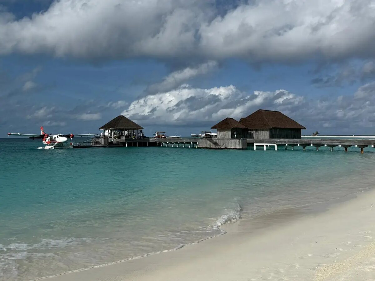  Причал гидросамолетов в отеле Finolhu Baa Atoll Maldives   © Пресс-служба отеля Finolhu Baa Atoll Maldives