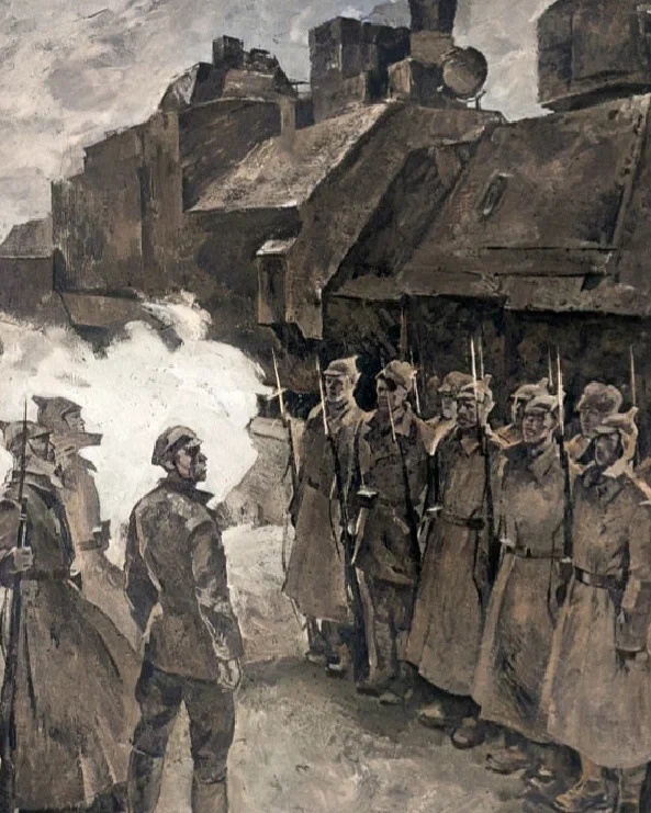 Комиссар. Художник: Ю. Ф. Усыпенко. 