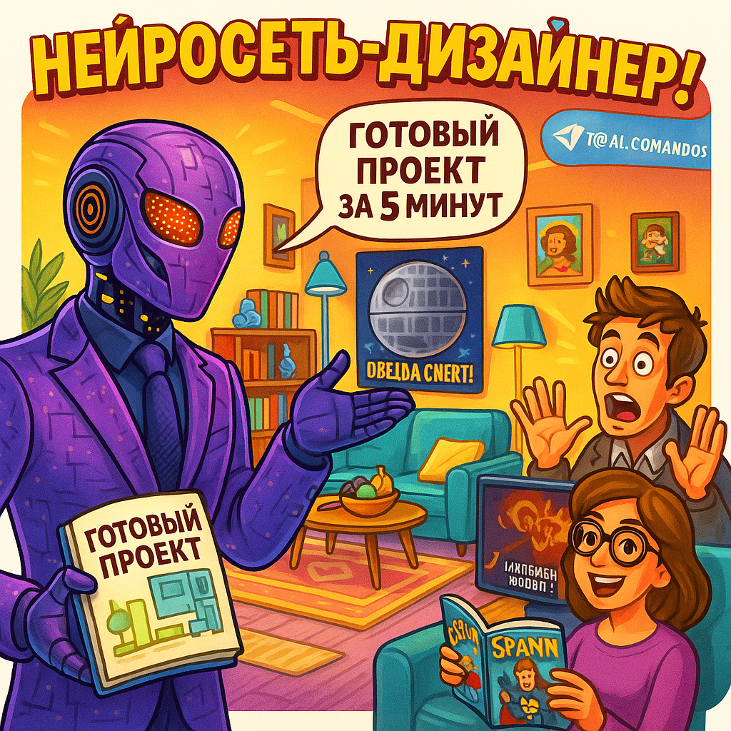   Нейросеть-дизайнер интерьеров: покажите клиенту готовый проект за 5 минут Дмитрий Попов | Comandos.ai