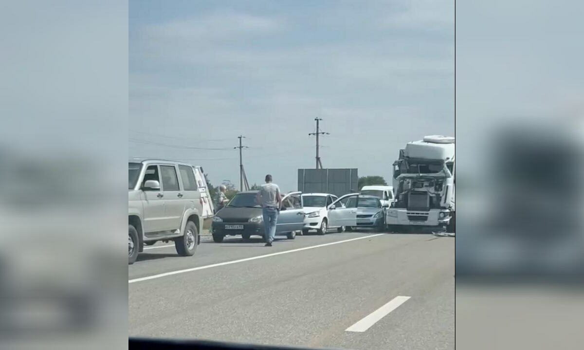    Скриншот видео t.me/tipich_apsheronsk