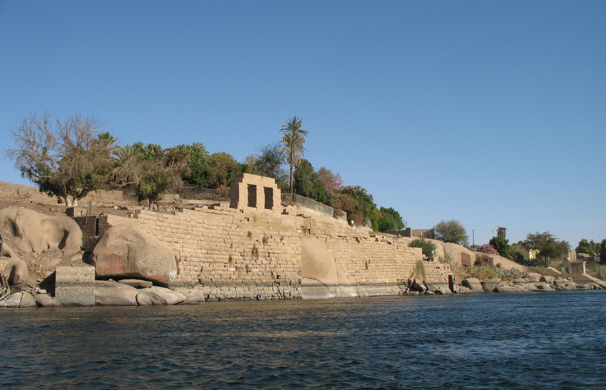 Элефантина - город на реке Нил ( Elephantine Island )