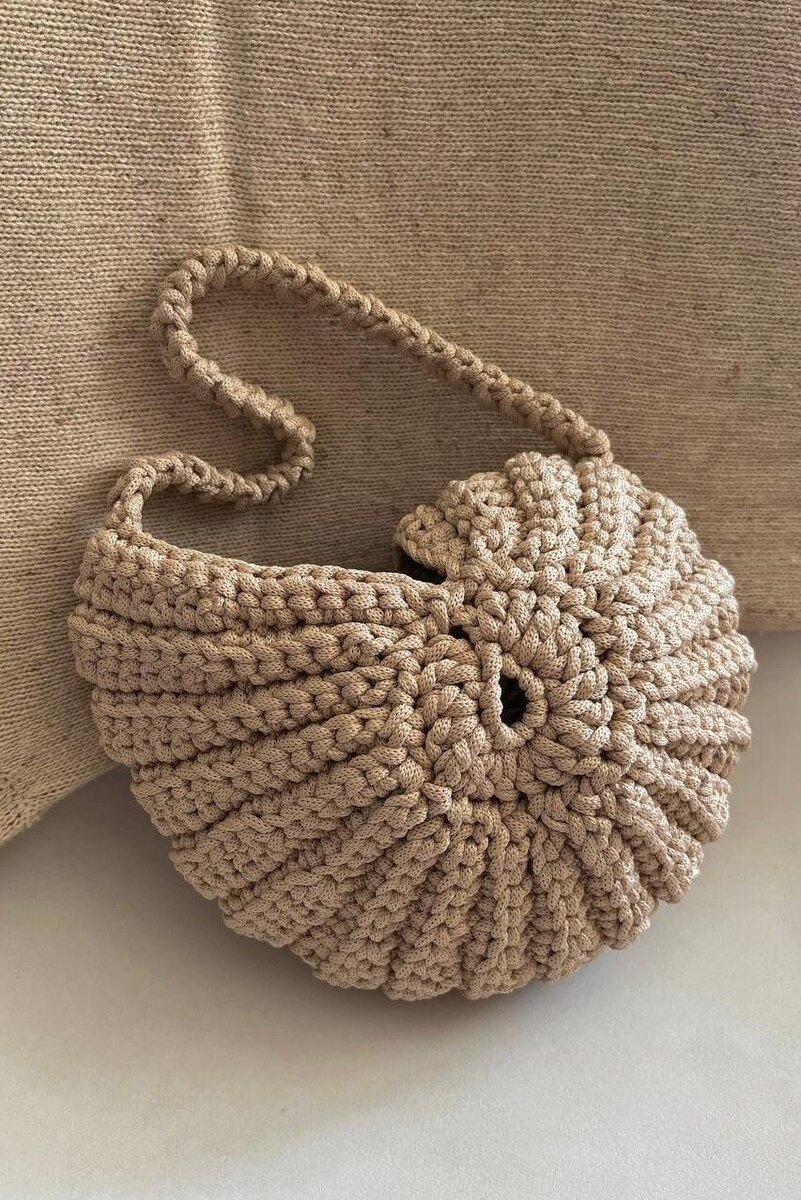    сумка в виде ракушки