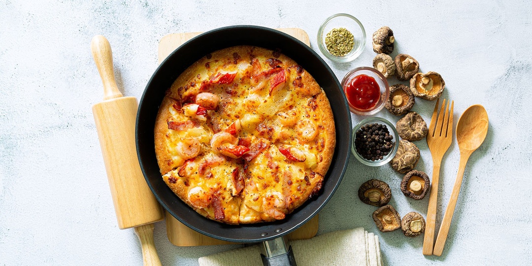 Быстрая пицца: лучшие рецепты на сковороде