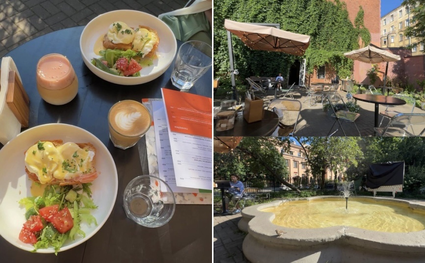 Летние террасы в Питере: где пить кофе на свежем воздухе?