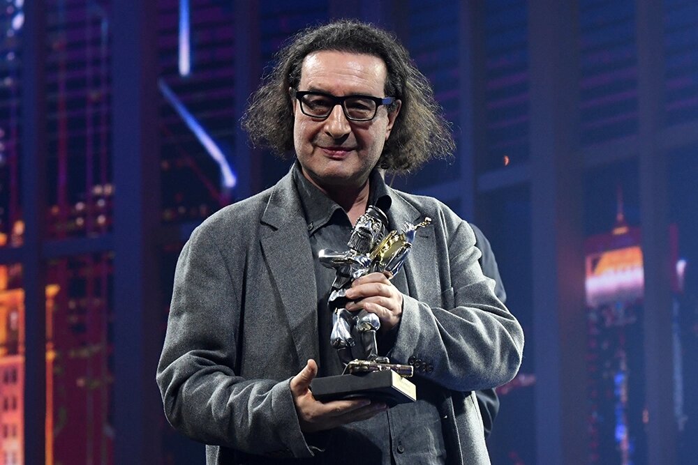    Режиссер Борис Юхананов, получивший награду в номинации «Театр». Фото: РИА Новости/ Кирилл Каллиников